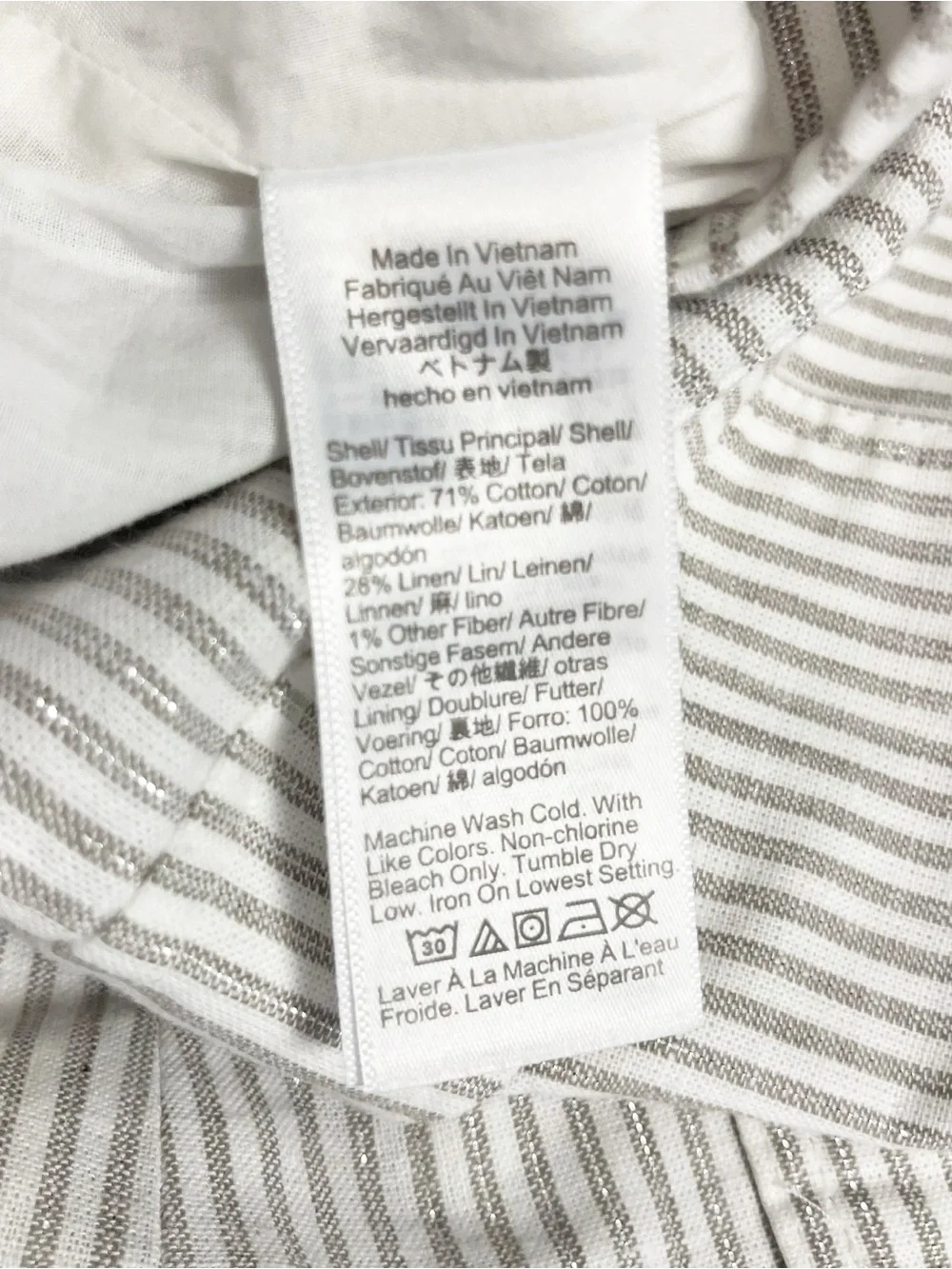 J. Crew crew metallic